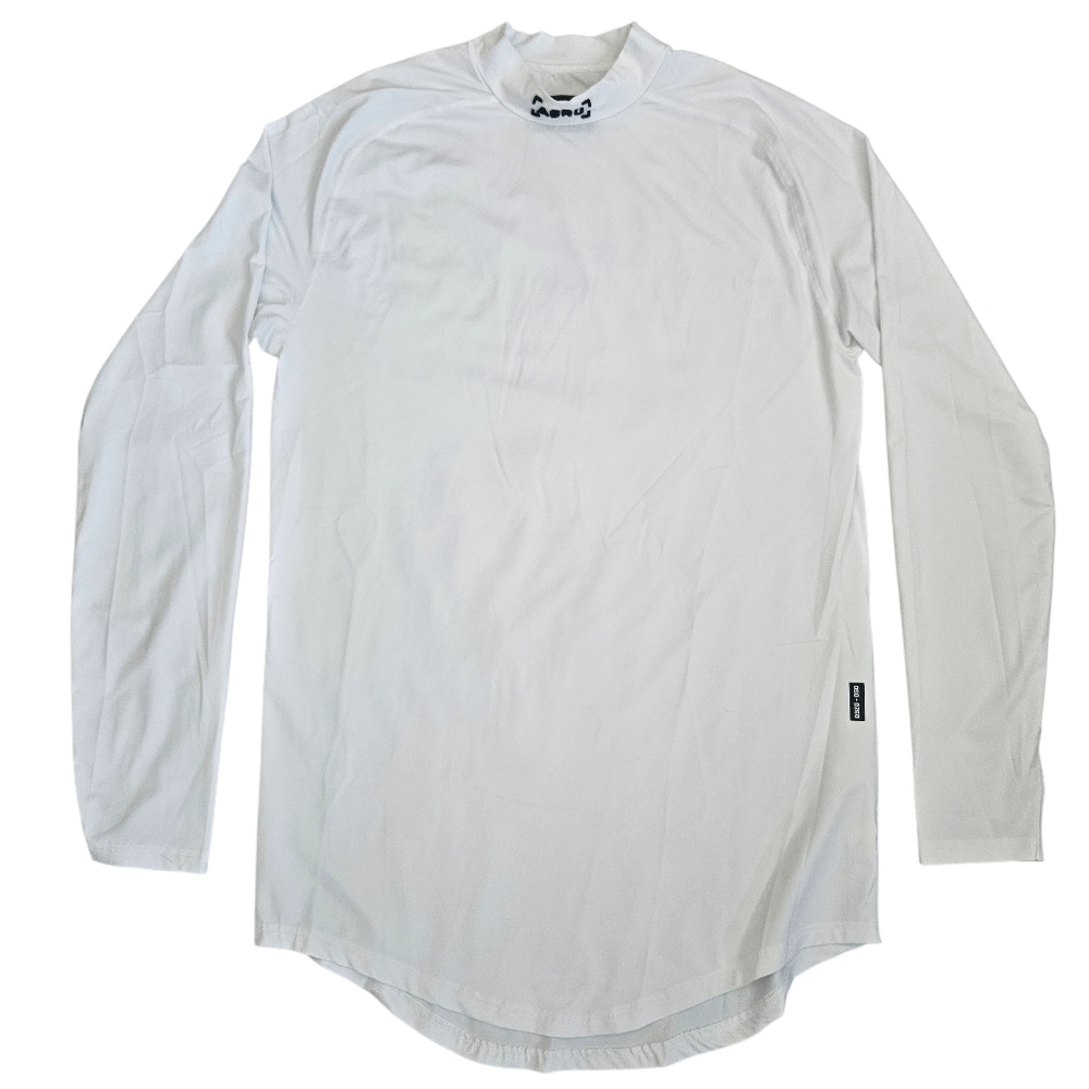 ASRV White Long Sleeve Performance Tee DSG-0260